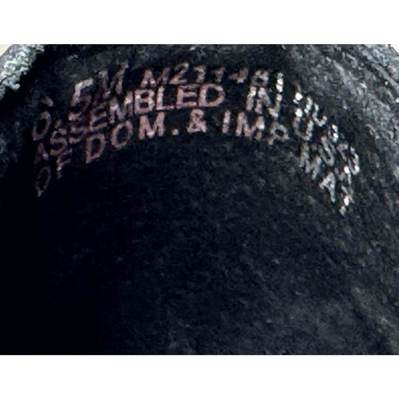 Munro Bedford Black Leather Shoe Bootie Block Heel Womens Size 6.5M New $230 - Picture 9 of 10